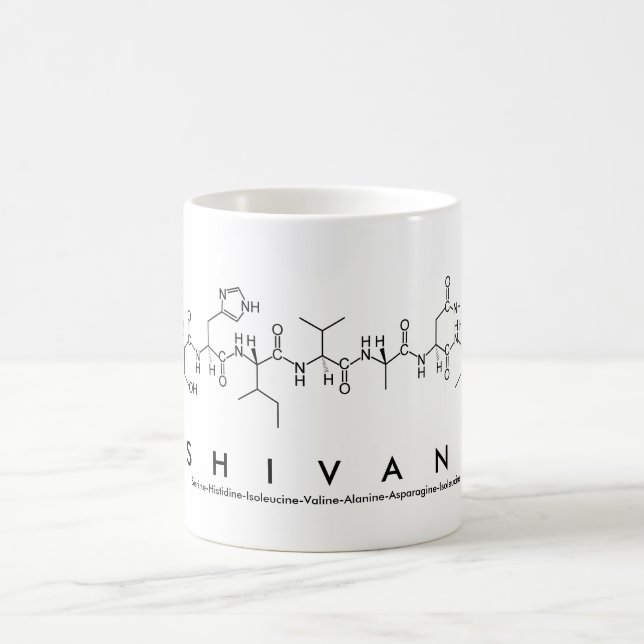 Shivani peptide name mug (Center)