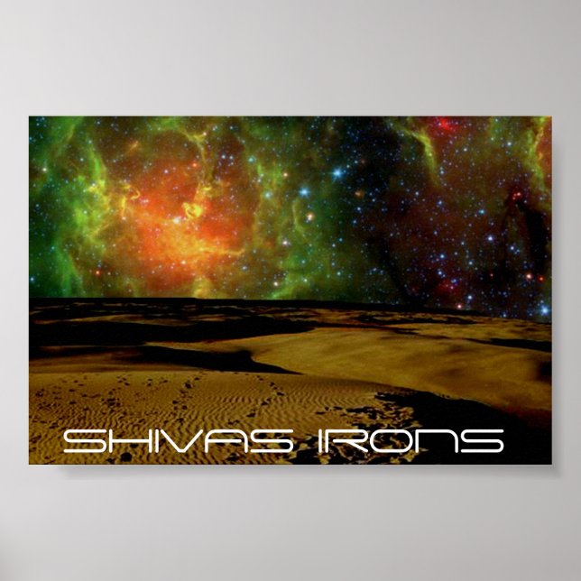 shivas irons space colours poster (Front)