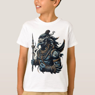 Shiva's Radiance and the Cryptic Eagle" T-Shirt