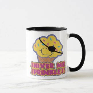 Shiver Me Sprinkles Pirate Cupcake, Mug