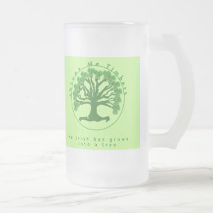 Shiver me Timbers Frosted Glass Beer Mug