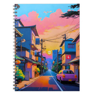 "Shizuka no Michi" (Quiet Street) Notebook