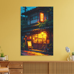 Shizukana Machikado Canvas Print