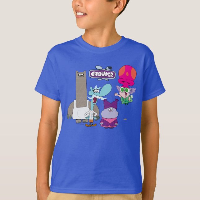 Shnitzel, Mung, Chowder, and Truffles T-Shirt (Front)