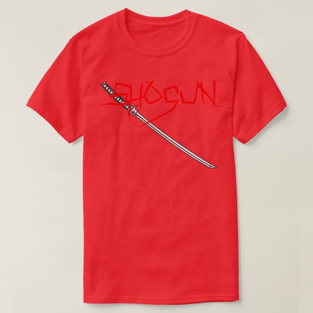 Sho Japanese Samurai sword  (2) T-Shirt (Design Front)