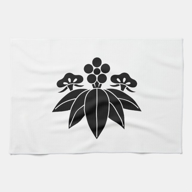 Shochiku Bai Gentian Tea Towel (Horizontal)