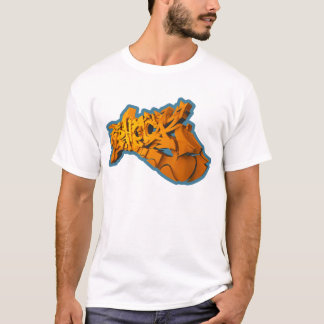 SHOCK 3D (3D graffiti on T-shirt) T-Shirt