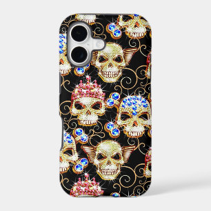 Shock & Awe Bling Skulls iPhone 5 Case