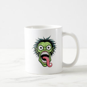 Shock Scream Monster Halloween Coffee Mug