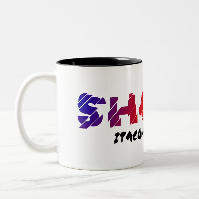 Shock Two-Tone Coffee Mug (Left)