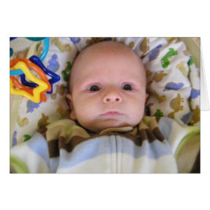 SHOCKED BABY-THE LOOK SAYS IT ALL 5Oth HUMOR