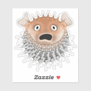 Shocked blowfish