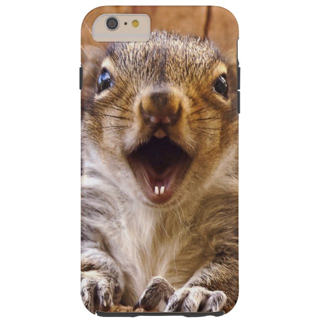 Shocked Squirrel Case-Mate iPhone Case (Back)