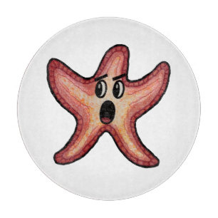Shocked Starfish Cutting Board