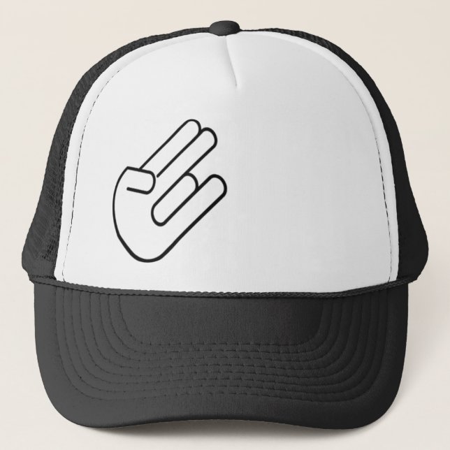 shocker trucker hat (Front)