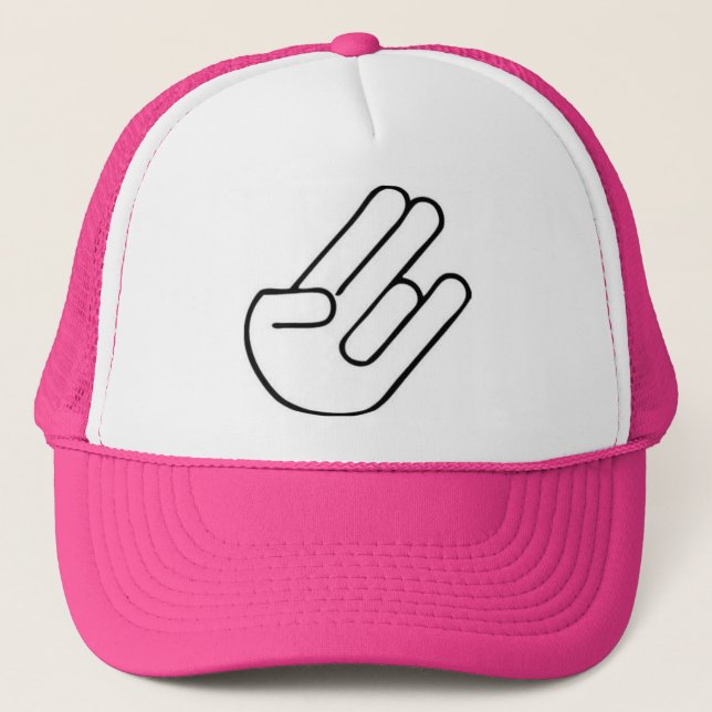 shocker trucker hat (Front)