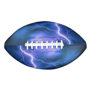 Shocking Lightning Strike Football