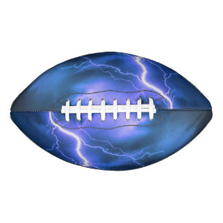 Shocking Lightning Strike Football