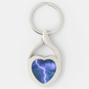 Shocking Lightning Strike Key Ring
