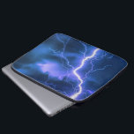 Shocking Lightning Strike Laptop Sleeve<br><div class="desc">Please visit my store for more interesting design and more colour choice.
=> zazzle.com/colorfulworld*</div>