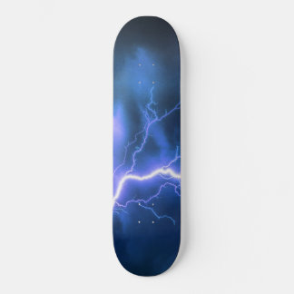 Shocking Lightning Strike Low-Top Sneakers Skateboard