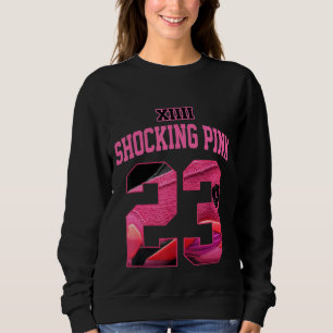 Shocking Pink 14s Tee Number 23 Drip Shoes 14 Shoc