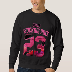 Shocking Pink 14s Tee Number 23 Drip Shoes 14 Shoc