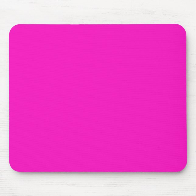 Shocking Pink Mouse Pad (Front)