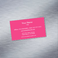 Shocking Pink Solid Colour Customise It