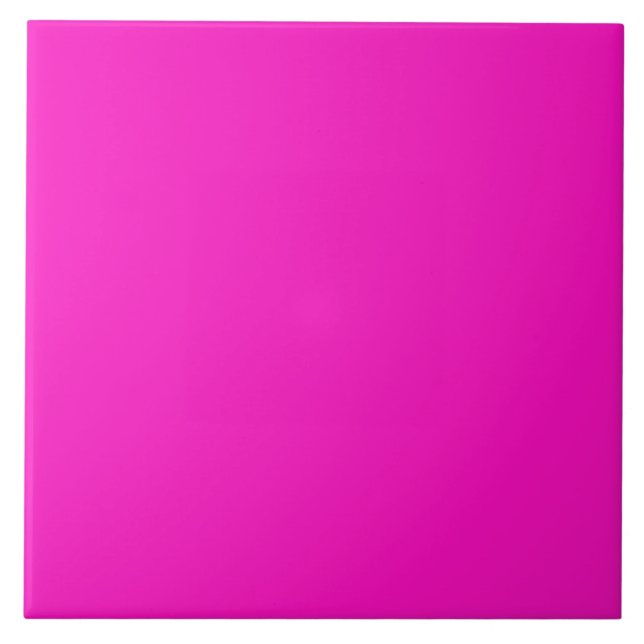 Shocking Pink tile (Front)