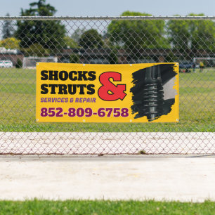 Shocks And Struts Services Custom Banner
