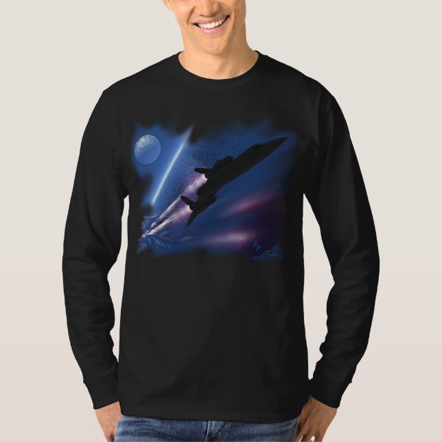 SHOCKWAVE II Aircraft Dark T-SHIRT (Front)