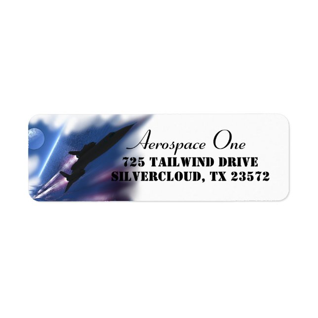 Shockwave SR-71 Aircraft (Front)