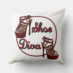 Shoe Diva Decorative Throw Pillow