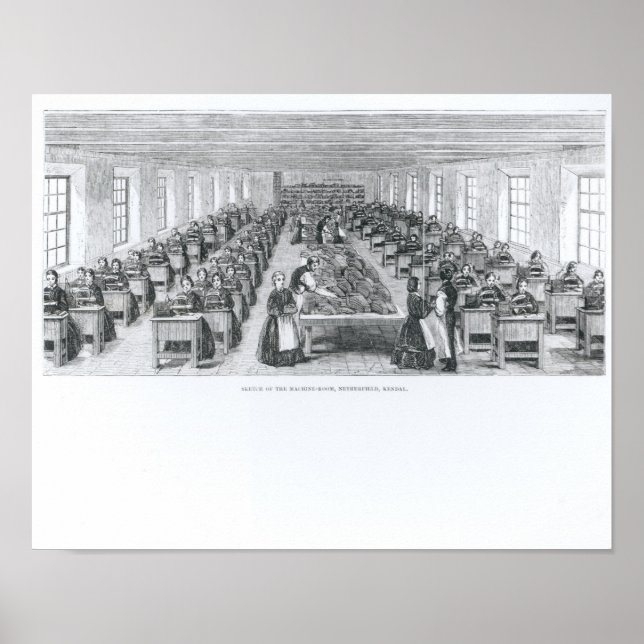 Shoe Factory Poster (Front)