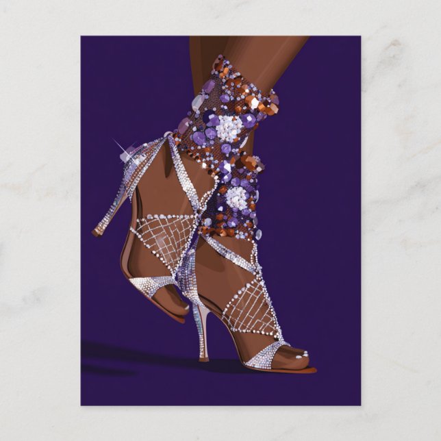 SHOE GAME #2 POSTCARD (Front)