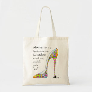 #Shoe Humour, #Uplifting shoe humour bag