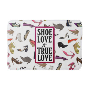 Shoe love is True Love Bath Mat Rug