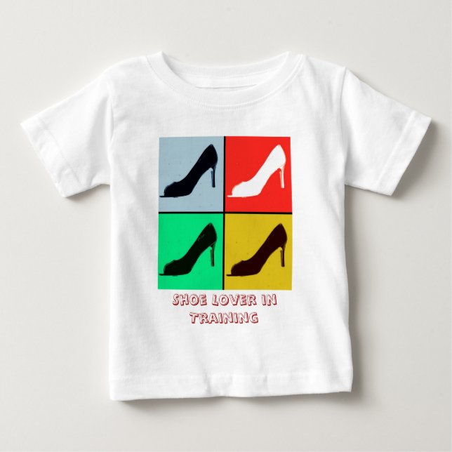 Shoe Lover Baby T-Shirt (Front)