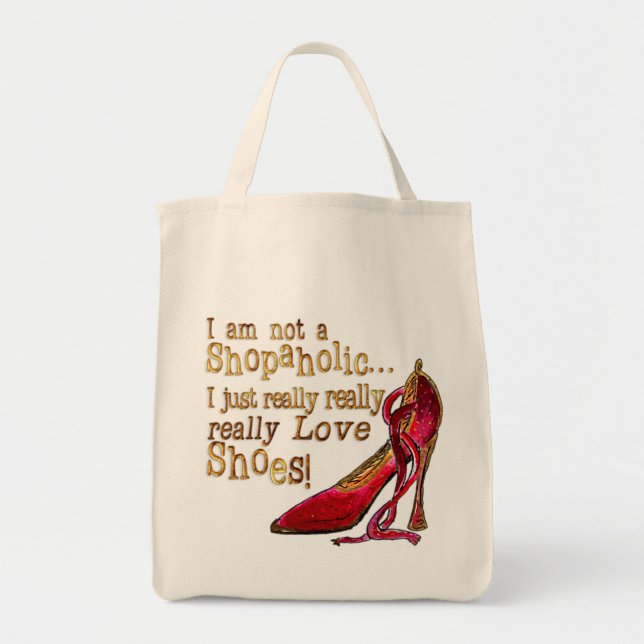 Shoe Lover's Tote Bag (Front)