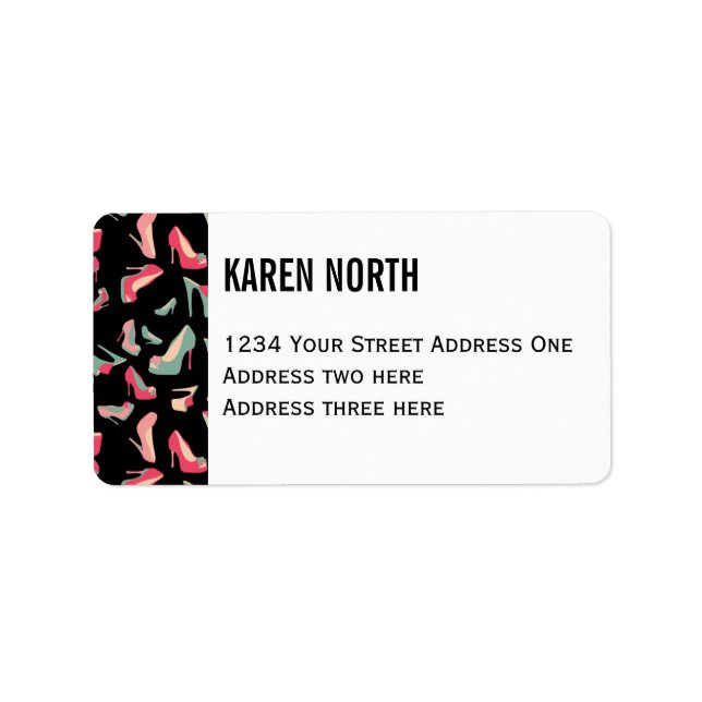 Shoe Monster Label (Front)