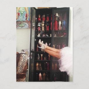 Shoe Princess Postcard