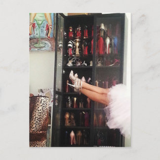 Shoe Princess Postcard