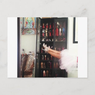 Shoe Princess Postcard