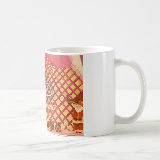 Shoe Repair Coffee Mug (Right)