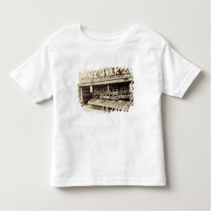 Shoe shop in Kyoto, c.1890 (hand-coloured photo) Toddler T-Shirt