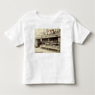 Shoe shop in Kyoto, c.1890 (hand-coloured photo) Toddler T-Shirt