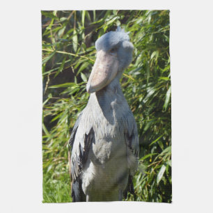 Shoebill (Balaeniceps rex) Tea Towel