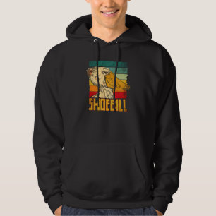 Shoebill Bird Animal Colorful 1 Hoodie