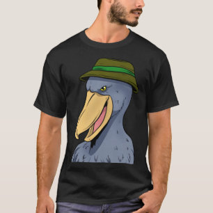 Shoebill Bird Ornithologist Whalebill Animal Ornit T-Shirt